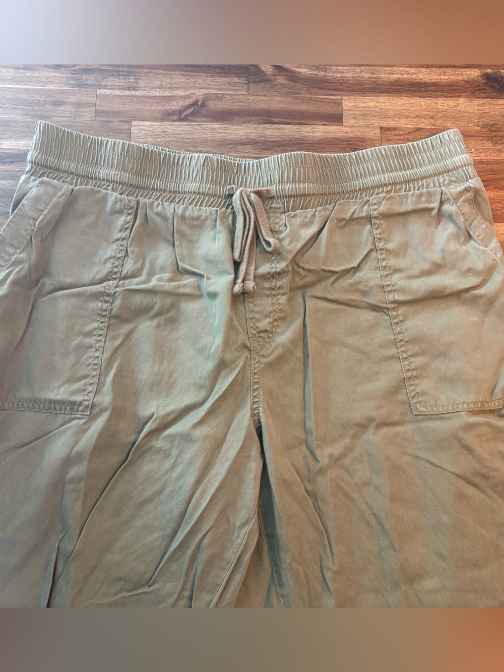 a new day Olive Green Elastic Waist Joggers